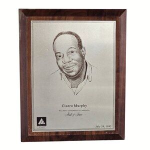 African American Portrait Cisero Murphy Hall of Fame Billard Congress of America